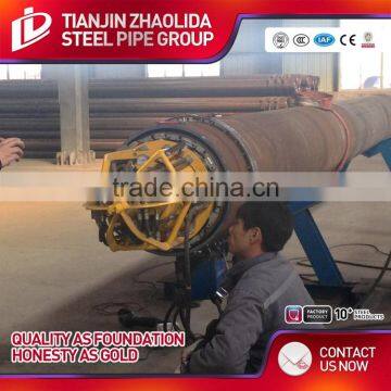 Zhaolida Brand Spiral Duct Fittings Helical Welded Pipe} photo-3