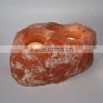 Himalayan Salt Tea Lights Two Holes/Rock Salt Natural T Lights two holes/Salt Tea Lights Two Holes