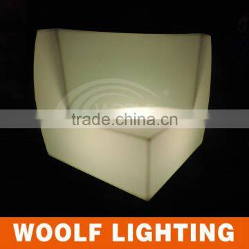 Leisure Nightclub Illuminated Plastic LED Sofa Corner photo-6