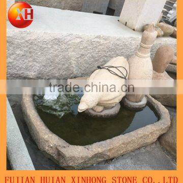 Dancing Stone Water Fountain With Swan photo-5