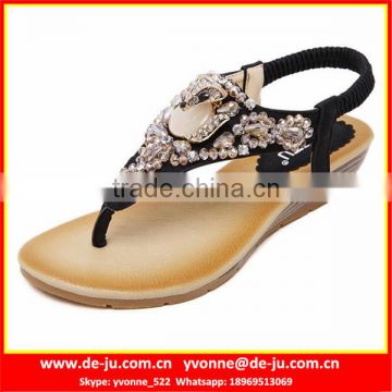 Peep-Toe Pvc Lady Sandal