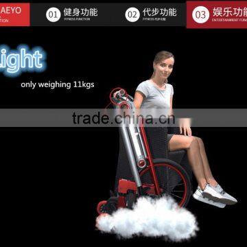 2016 Hot High Quality Folding Roller Skating Bicycle Fasion Flexible 3 Wheel Bike With Roller Skating Shoes Wholesale photo-5