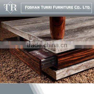 Modern Living Room Furniture Marble Top Coffee Table for Sale photo-5