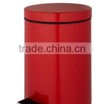 12L Large Red Pedal Trash For Kitchen photo-2