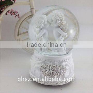 Express Resin Angel Baby Crystal Ball With Light photo-4
