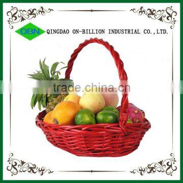 Wholesale Empty Wicker Woven Artificial Fruit Basket photo-2