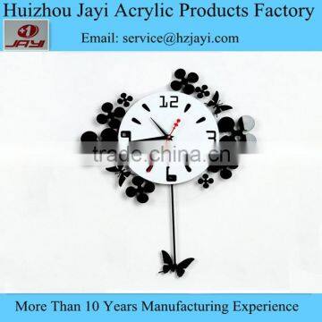 Luxury Modern DIY acrylic Wall Clock Stickers Decals Home Room Art Decor Watches/timepiece