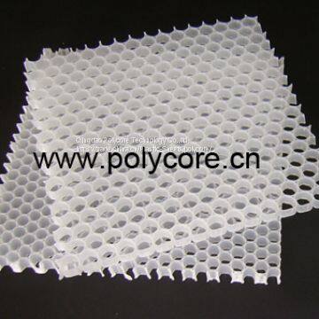 uniform waterproof PP honeycomb 16mm core as frame in air purify