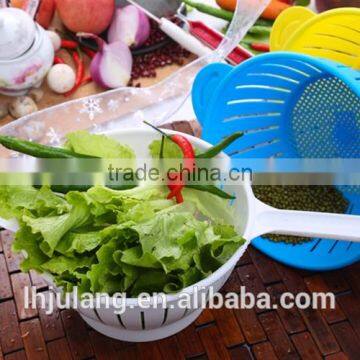 Wholesale Plastic Colander With Handle for Kitchen / Useful Plastic Colander With Handle for Kitchen photo-2