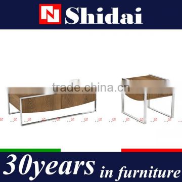 HOT SALE 304# Stainless Steel Frame Coffee Table Set With Storage TA-817L TA-817S