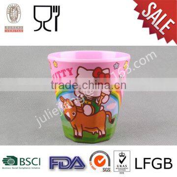 Adorable Kitty elegant Melamine cup mug for Drink Water milk or Beverage