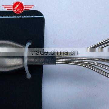 Hot Sale 100% Food Grade 304 Material Egg Beater Kitchen Egg Whisk photo-2