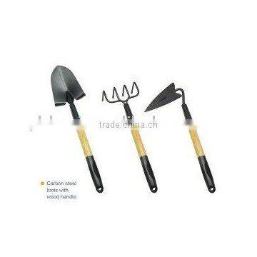 wood handle garden hoe,35cm handle trowel