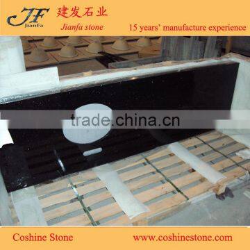 Modern Bathroom Design Prefab Bathroom Countertop Black Galaxy Countertop photo-2