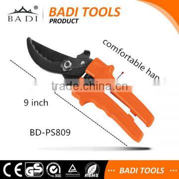 9 Inch 65Mn Polishing Pruning Tools Sharped Ratchet Pruning Shear Pruner Pruning Tool for Tree photo-2
