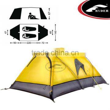 2 Person Double Layer Waterproof Camping Mountaineering Custom Tent