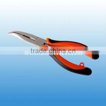 Bent nose Plier with TPR handle PSC068