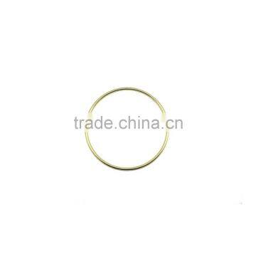 Butt Welded Steel Wire Rings ID 2.5 Inch, High Quality Bright Color Metal O Ring for Handbag Round Ring photo-2