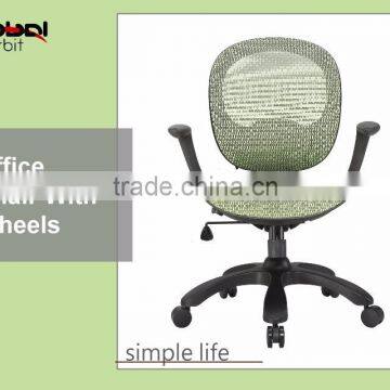 Height Adjustable Recliner Executive Chair, Rolling Ventilate Office Chair photo-6