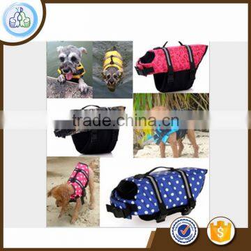 2016 New Outdoor Dogs Safty Life Jackets Swimming Clothes Pet Saver