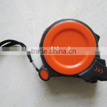 Round body&Rubber cover tape measure/measuring tape