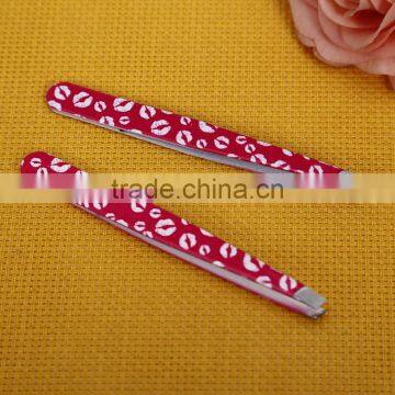 Factory Price Colorful Lip Print Multifunctional Eyebrow Tweezer in Beauty Salon photo-5