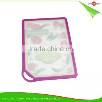 ZY-R1001 Utility Plastic Cutting Board Chopping Block With PP Edge photo-2