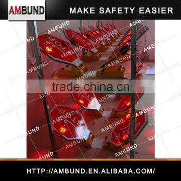 TS-A83-002 Arabic School Bus Stop Arm Sign photo-4