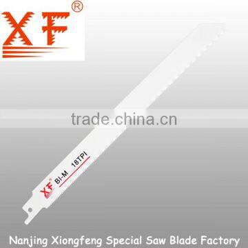 XF-S1122EF: 9" 18TPI metal cutting reciprocating saw blades