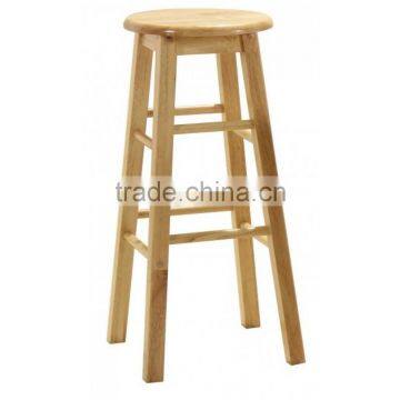 China Factory Wood Bar Stool High Chair Modern Bar Chair photo-2