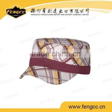 2016 Best Quality Man's Army Style Navy Round Top Hat Military Cap