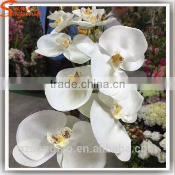 Artificial wedding giant artificial flower rubber artificial flowers orchids