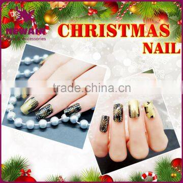 Alibaba best manufacturer of fake nails designed for Christmas