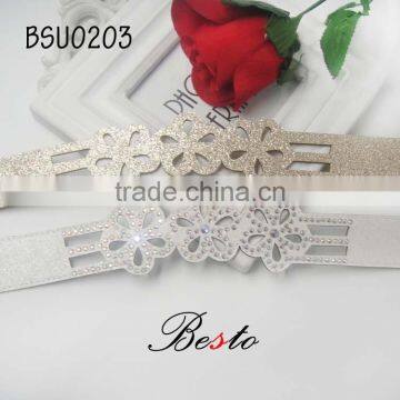 New Styles Wholesale Custom Ladies Rhinestone Shoe Upper photo-2