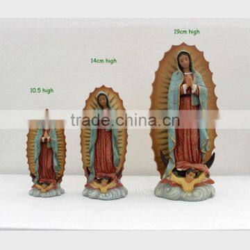 Customized Guadalupe Virgin Religious Resin Statue