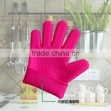 Dotted Gloves Custom Logo Christmas Promotional Gift Silicone Oven Gloves photo-4