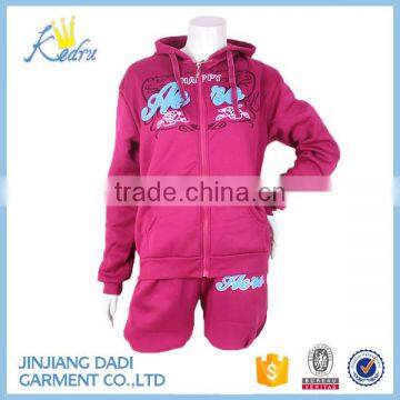 Sherpa Fleece Pullover Tracksuit Women Clothes Stocks