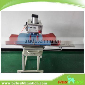 Big size heat press pneumatic sublimation transfer machine