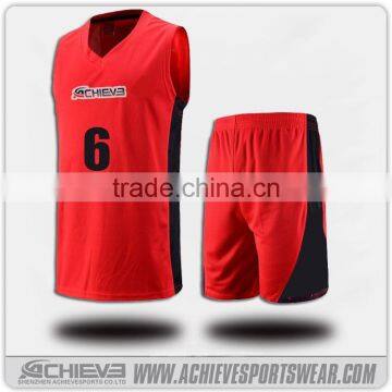 2016 latest sublimation basketball jersey uniform