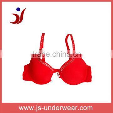 2014 ladies classic sexy underwear bra with sequin