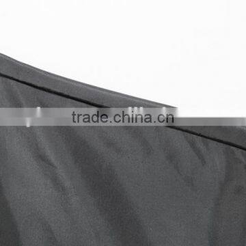 Manufacturer From Jiangxi Men's Waterproof Jacket Black Color Open Fly With Zipper 100% Polyester AC Coated With 1x1 Rib photo-2