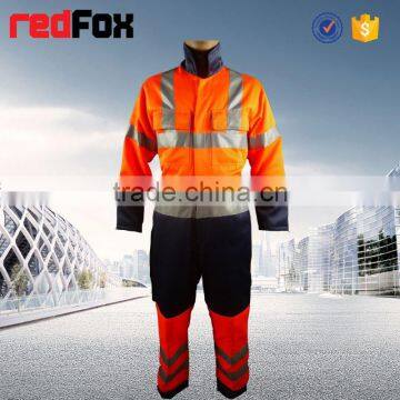 HV091 hi vis safety waterproof coverall