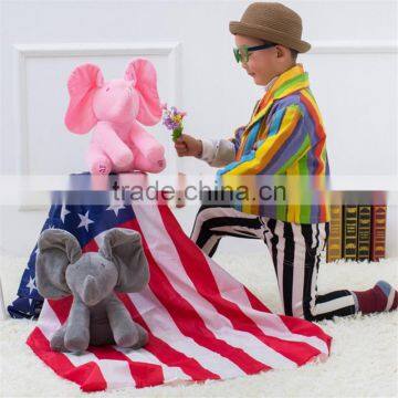 New Arrivel t Plush Elephant Electric Musical Elephant Doll Plush Elephant With Moving Ear photo-5
