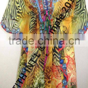 LADIES PRINTED KAFTAN photo-2