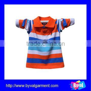 Kids Clothes Long Sleeve Polo Shirt High Quality Cotton Fashion Stripe Kids Polo Shirt for Children photo-4