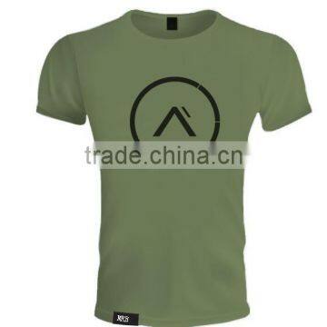 Mens Spandex Polyester Dry Fit Athletic T Shirt Short Sleeve Sports T Shirt Custom Printed Fitness T-Shirt