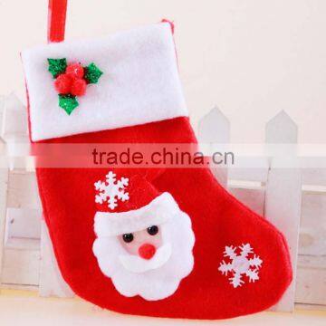HD2029 Wholesale Christmas gifts cute candy bag Christmas socks decorating
