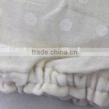 2016 Hot Sale Baby Clothes Summer Casual White Polka Dots Plain Baby Ruffle Bloomer photo-3