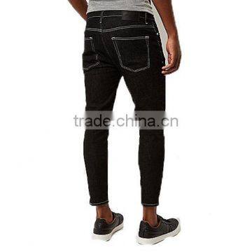 Denim Jeans Washed Black Denim Jeans Dongguan Wholesale