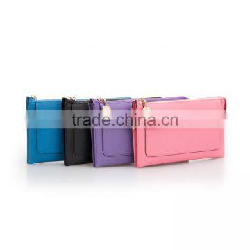 Wholesales Guangzhou Genuine Cow Leather Ladies Envelope Clutch Bag Women Clutch HandBag photo-6